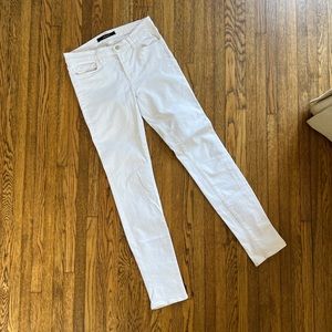 J Brand white skinny Jean